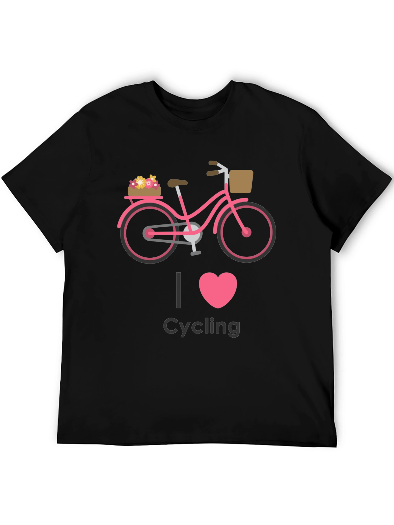 Camiseta Negra Ciclismo I Love Cycling