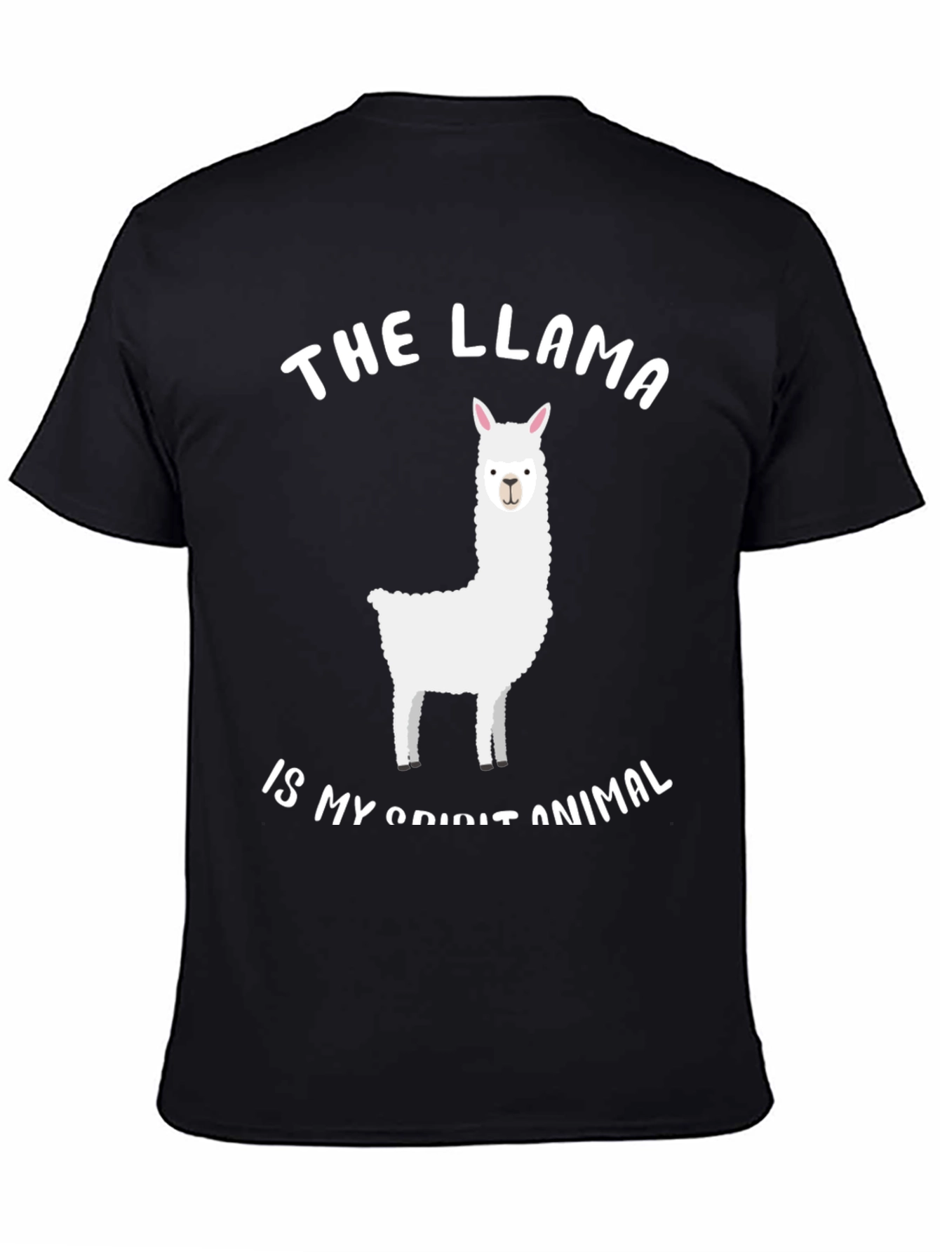 Camiseta Negra con Diseño de Llama