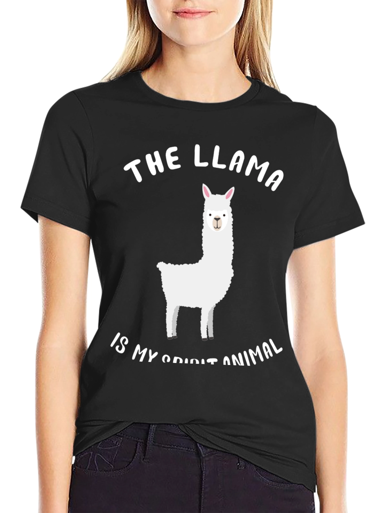 Camiseta Negra con Diseño de Llama