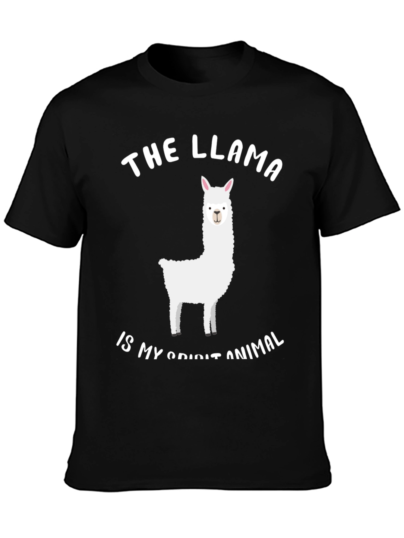 Camiseta Negra con Diseño de Llama