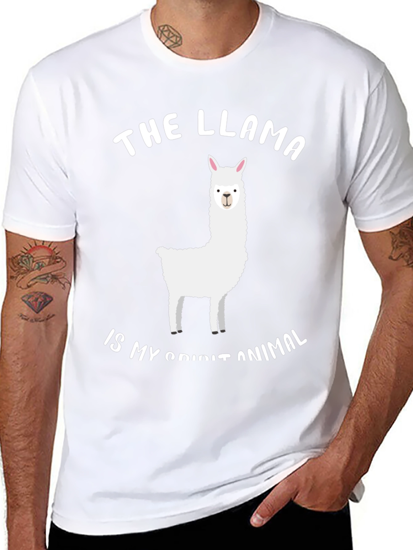 Camiseta Negra con Diseño de Llama