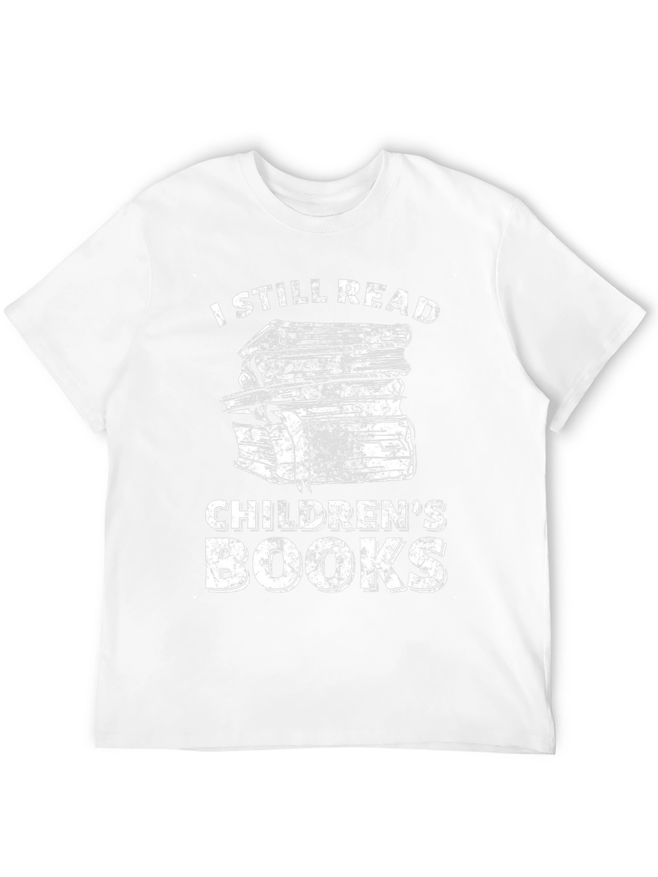 Camiseta Negra Aún Leo Libros Infantiles