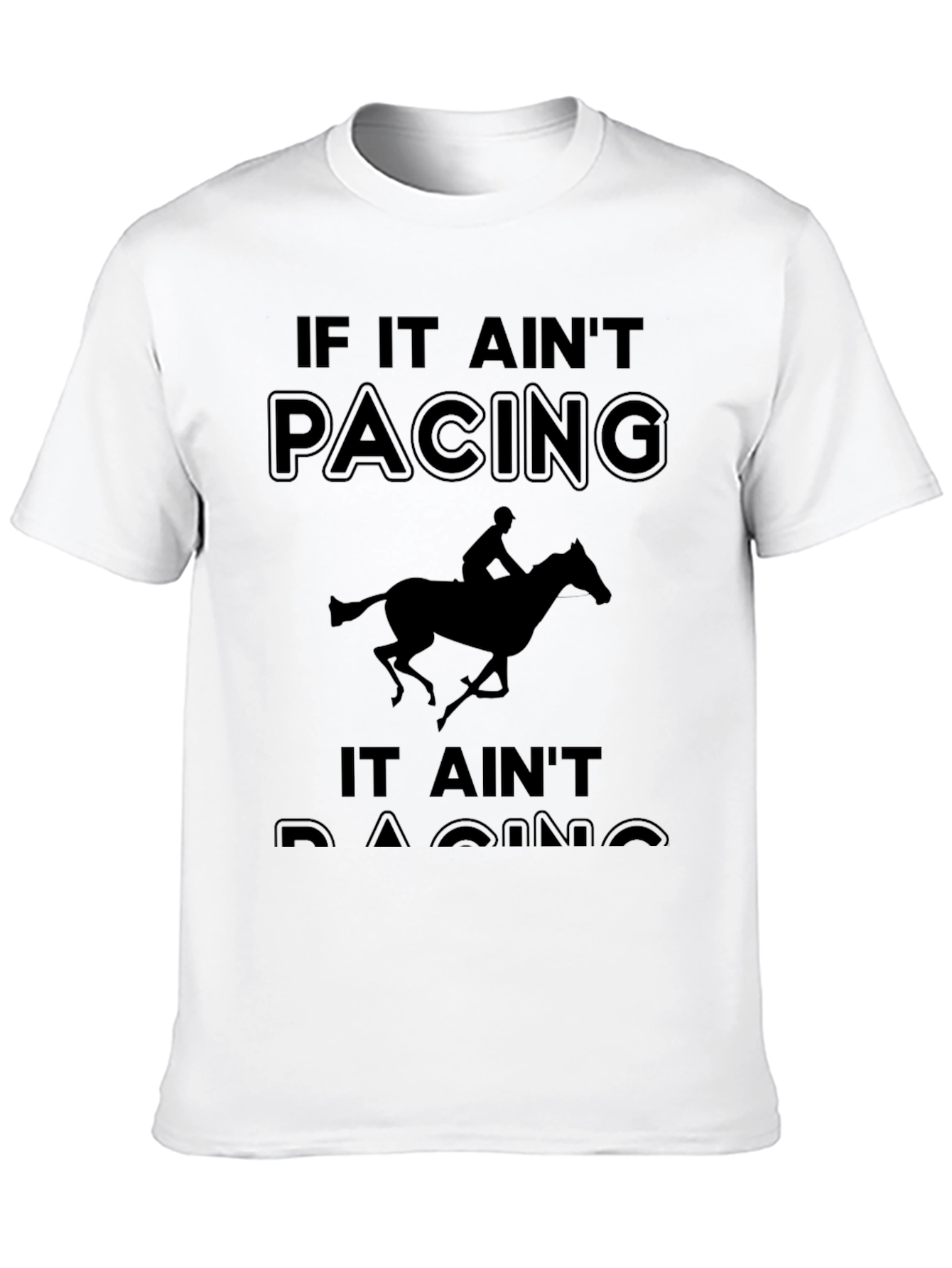 Camiseta Negra If It Aint Pacing