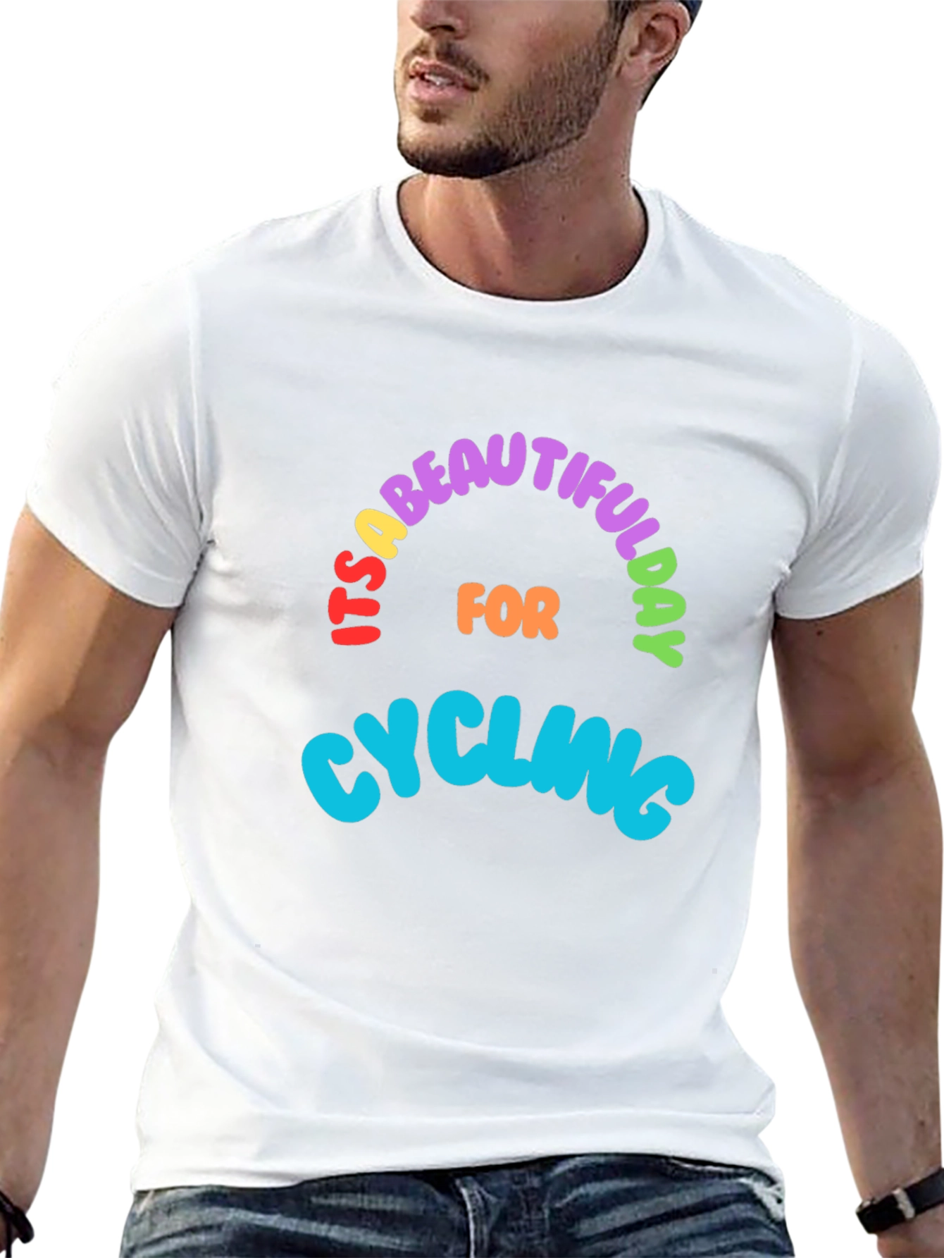 Camiseta Negra Ciclismo Día Hermoso