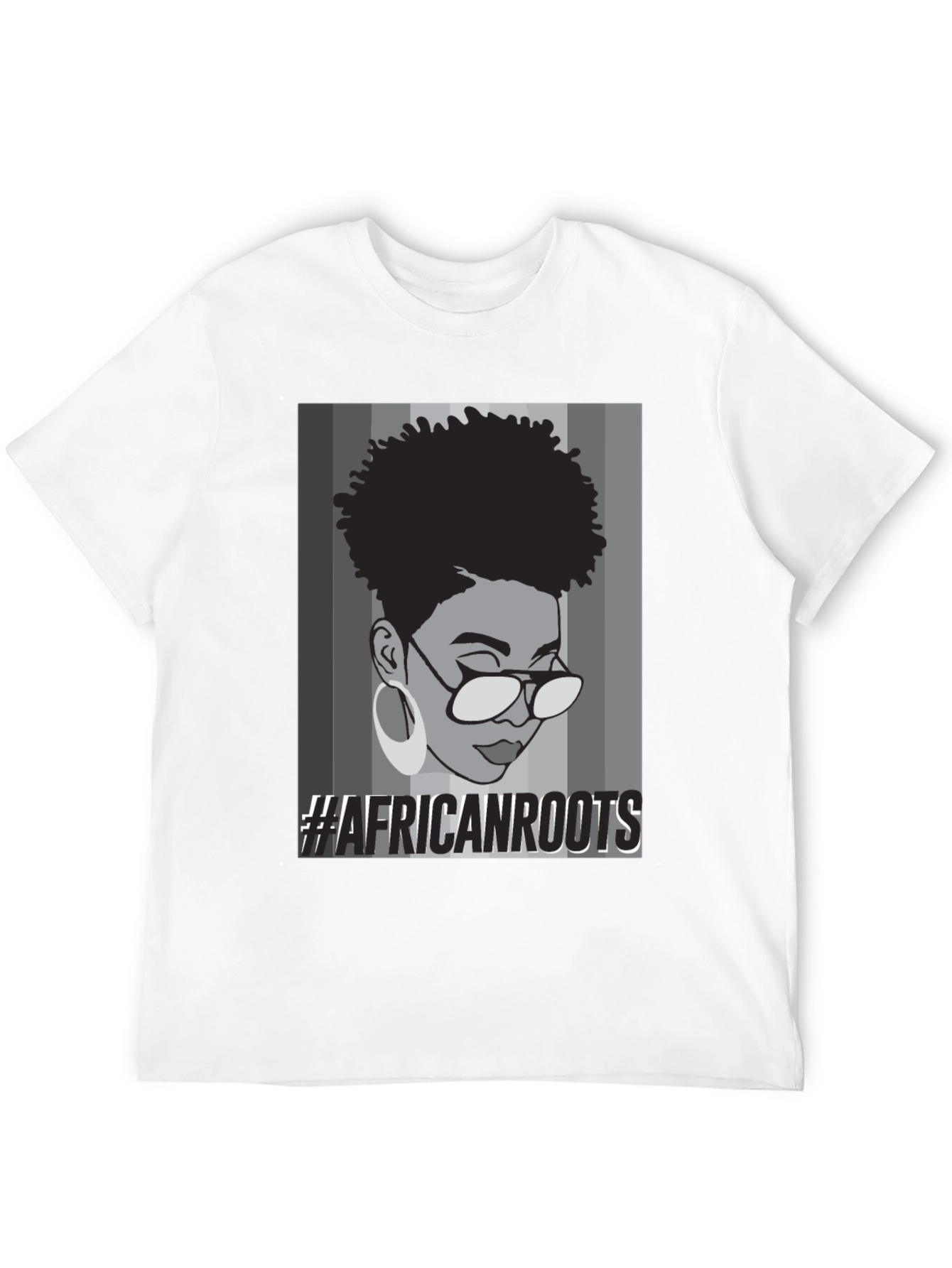 Camiseta Negra #AfricanRoots