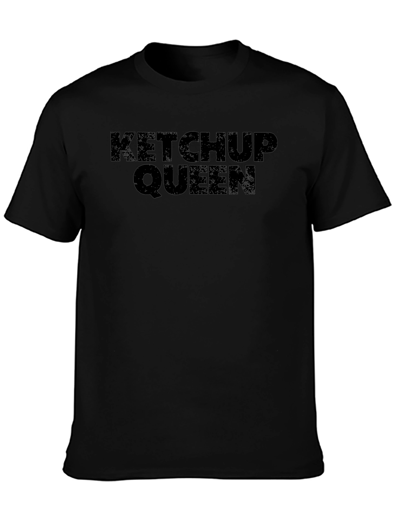 Camiseta Negra Ketchup Queen