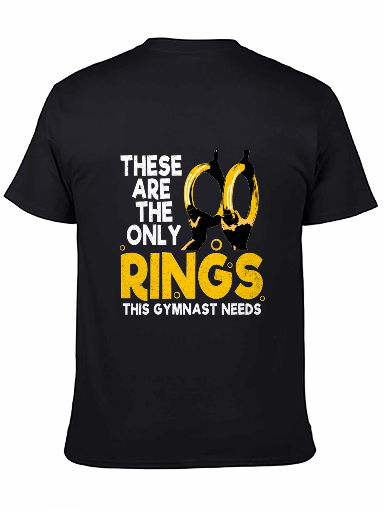 Camiseta Gimnasta: Solo Necesito Anillas