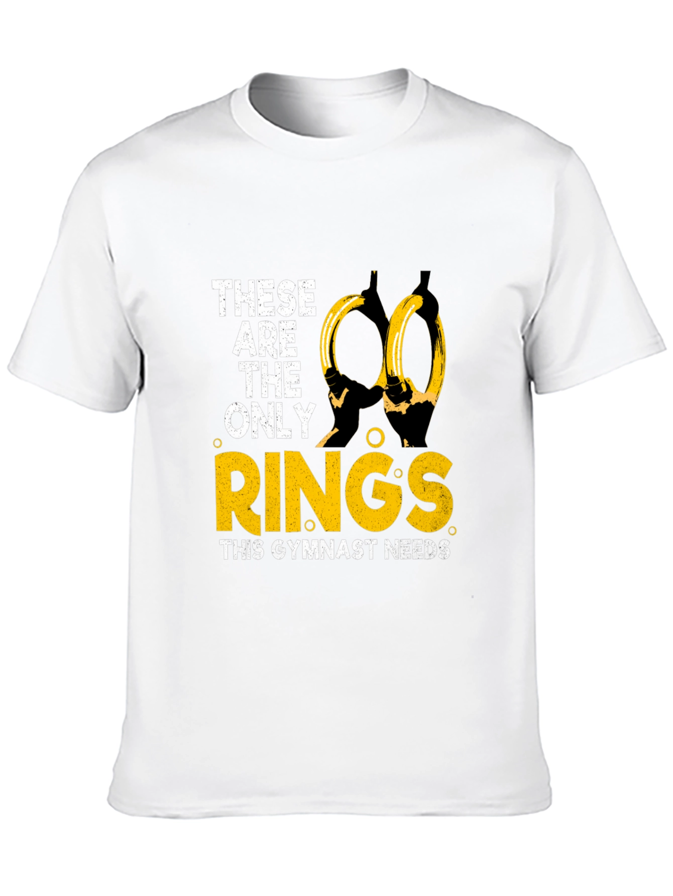 Camiseta Gimnasta: Solo Necesito Anillas