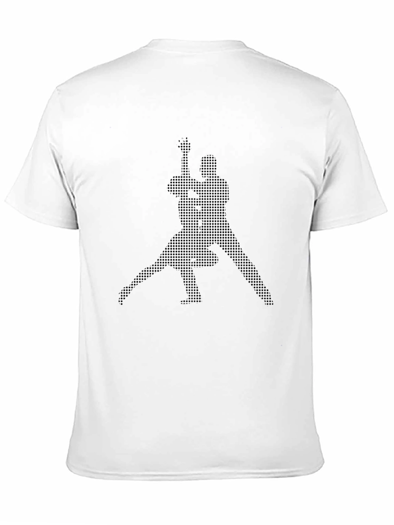 Camiseta Negra con Diseño de Guitarrista