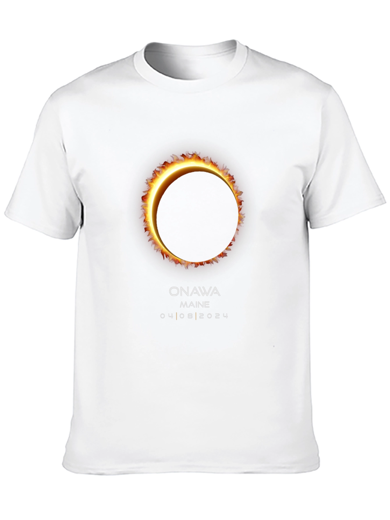 Camiseta Eclipse Solar Onawa Maine 2024