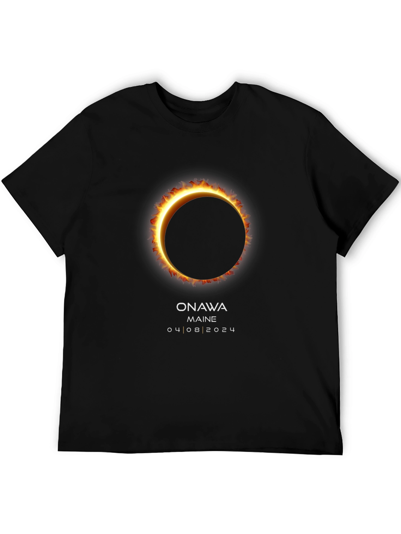 Camiseta Eclipse Solar Onawa Maine 2024