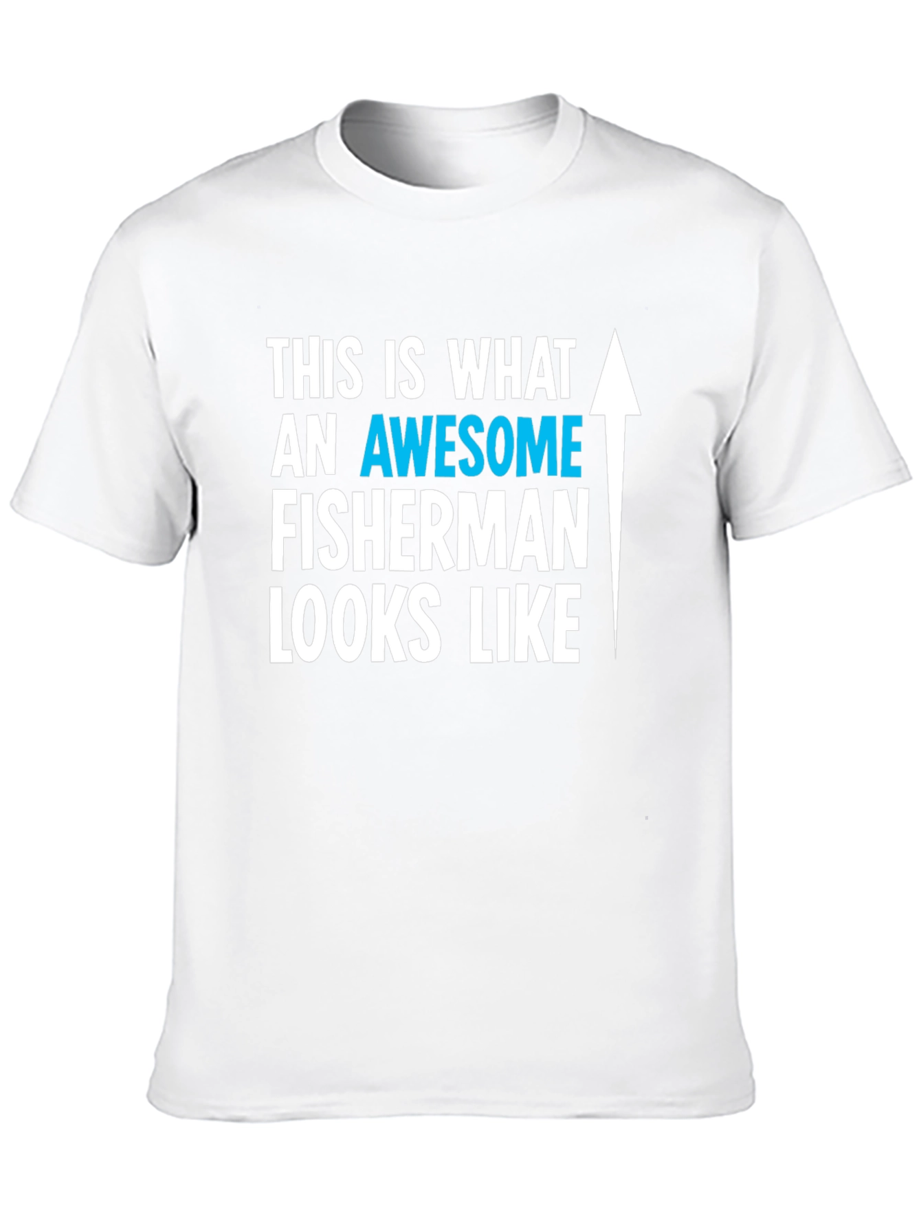 Camiseta Awesome Fisherman para Hombre