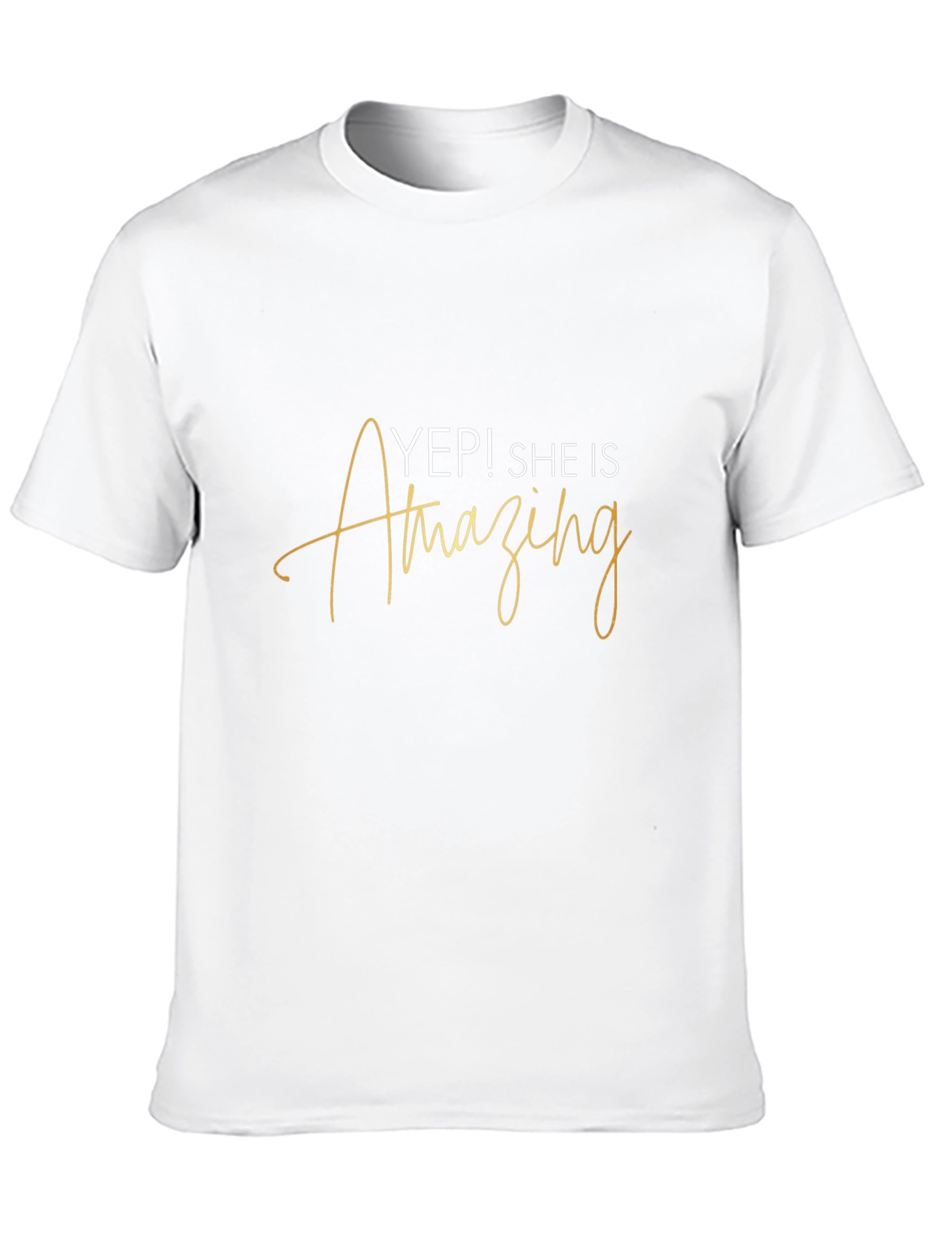 Camiseta Negra - ¡Sí! Ella Es Asombrosa