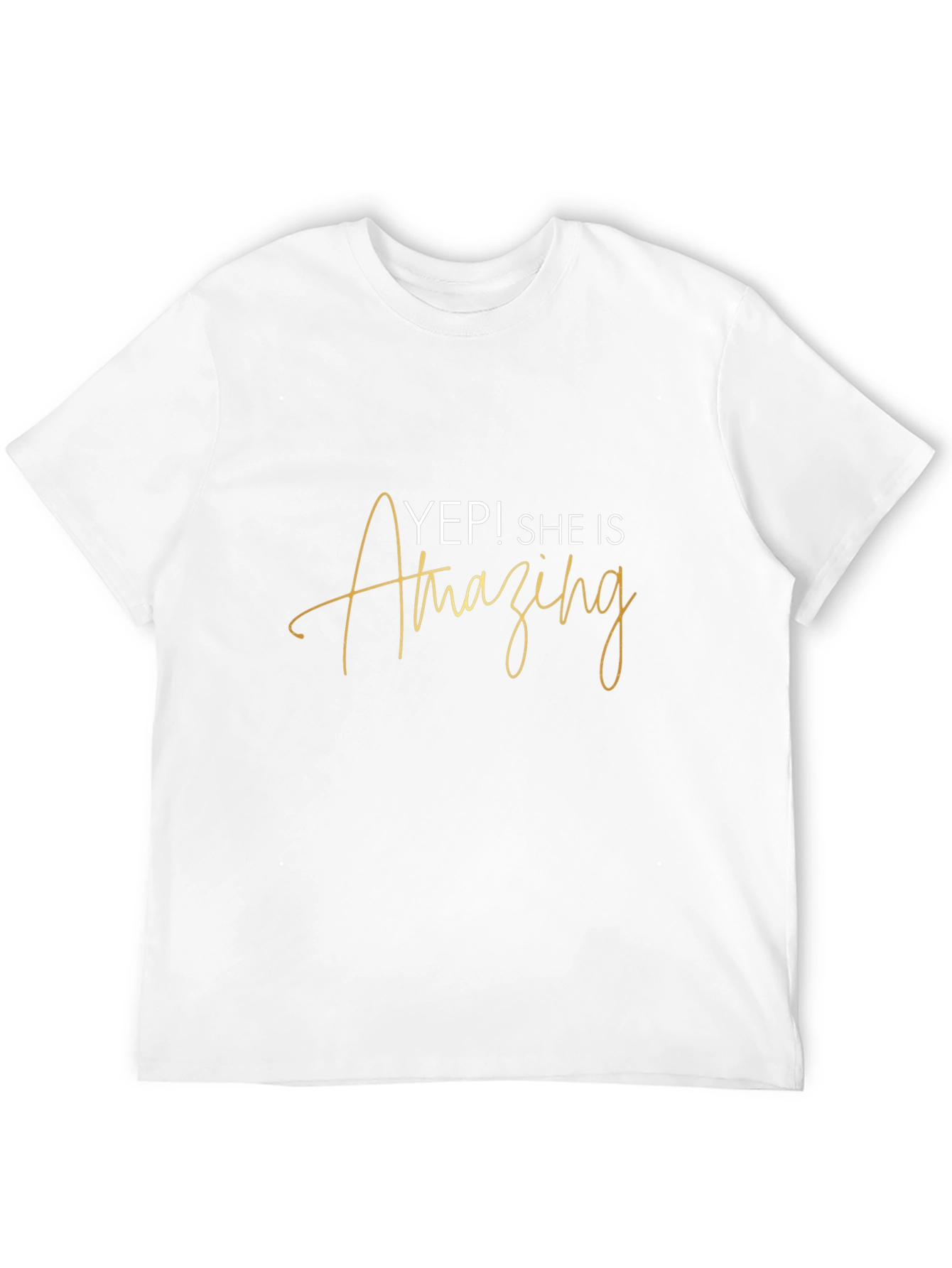 Camiseta Negra - ¡Sí! Ella Es Asombrosa