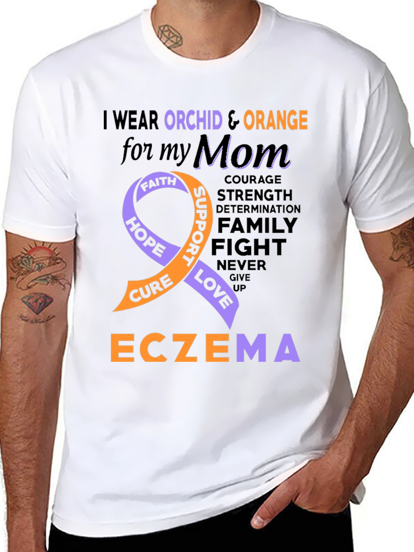 Camiseta Eczema Concienciación - Mamá