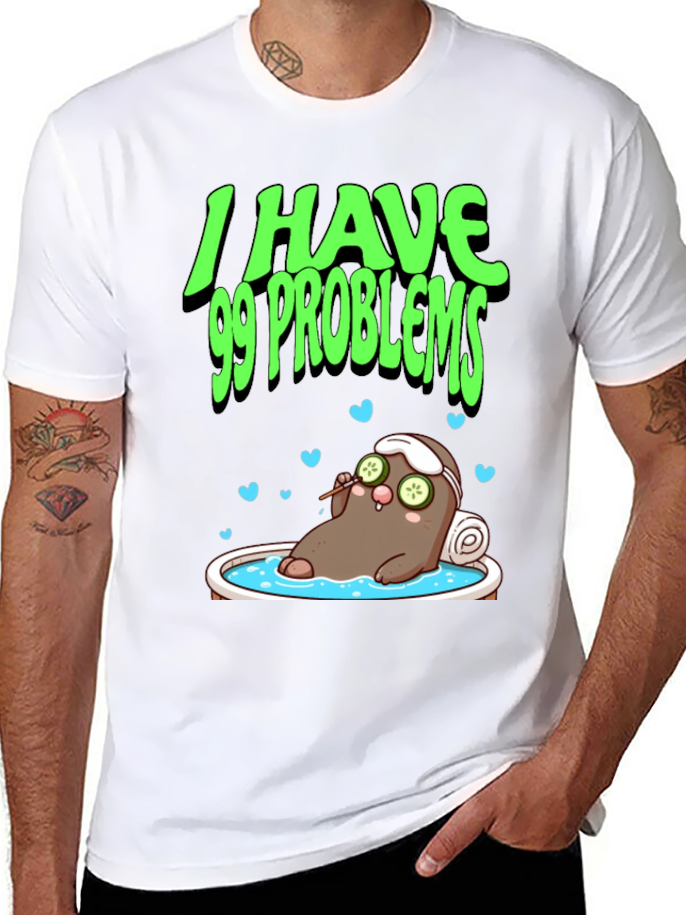 Camiseta Hombre: 99 Problems Spa Relax