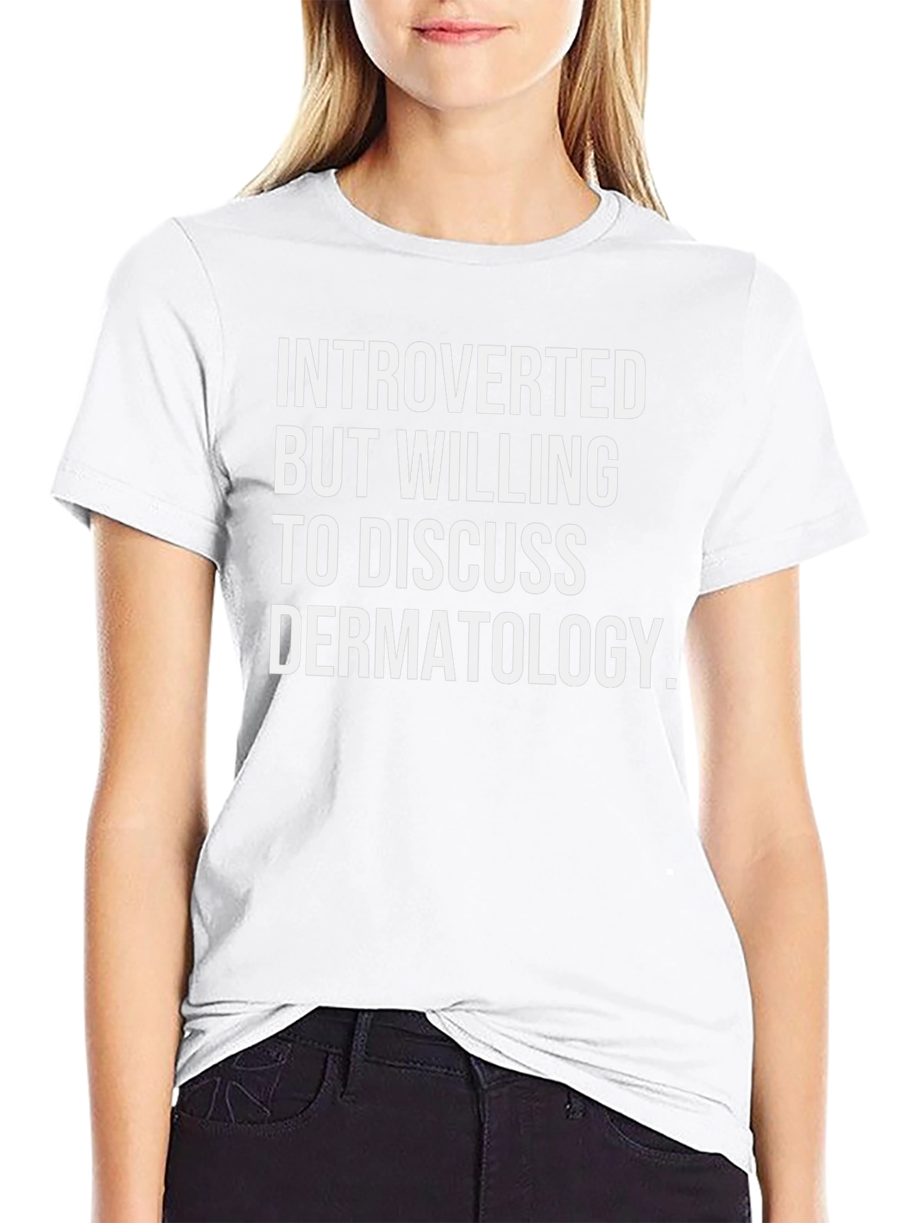 Camiseta Introvertido - Dermatología