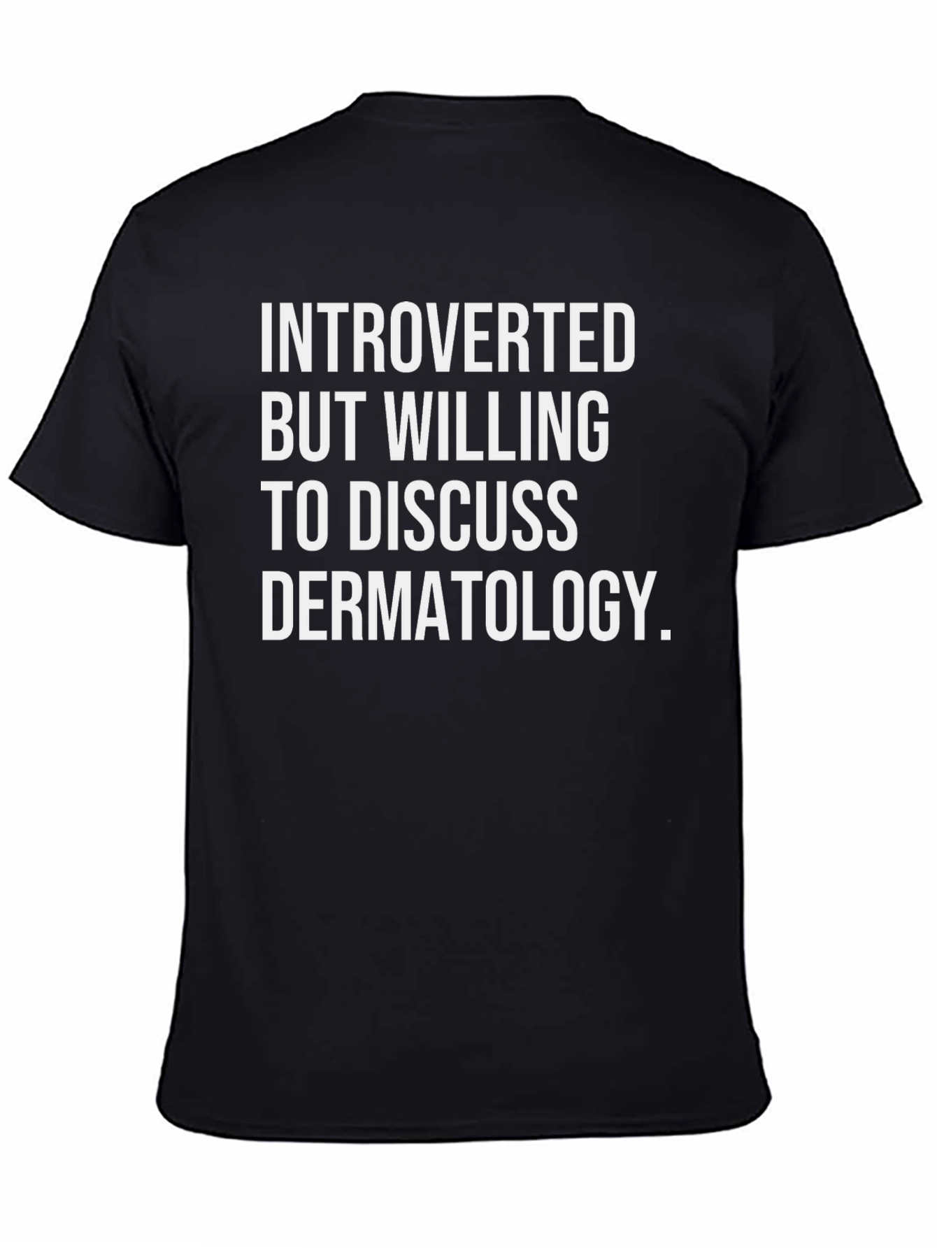 Camiseta Introvertido - Dermatología