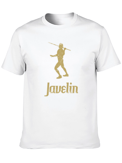 Camiseta Negra Javelin - Diseño Atlético