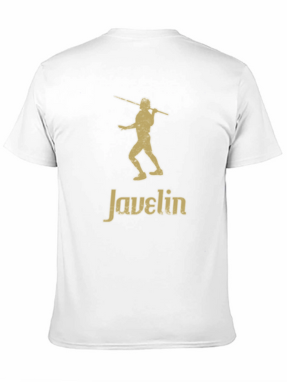 Camiseta Negra Javelin - Diseño Atlético
