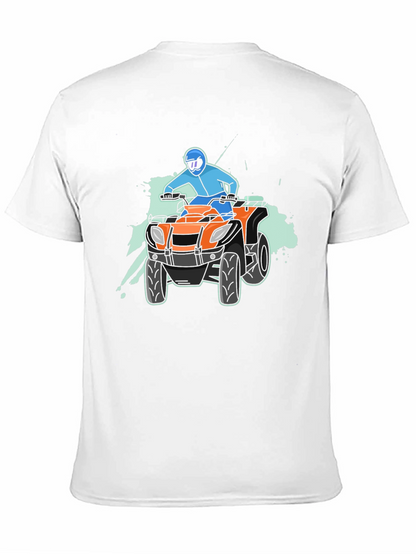 Camiseta Negra con Diseño de ATV