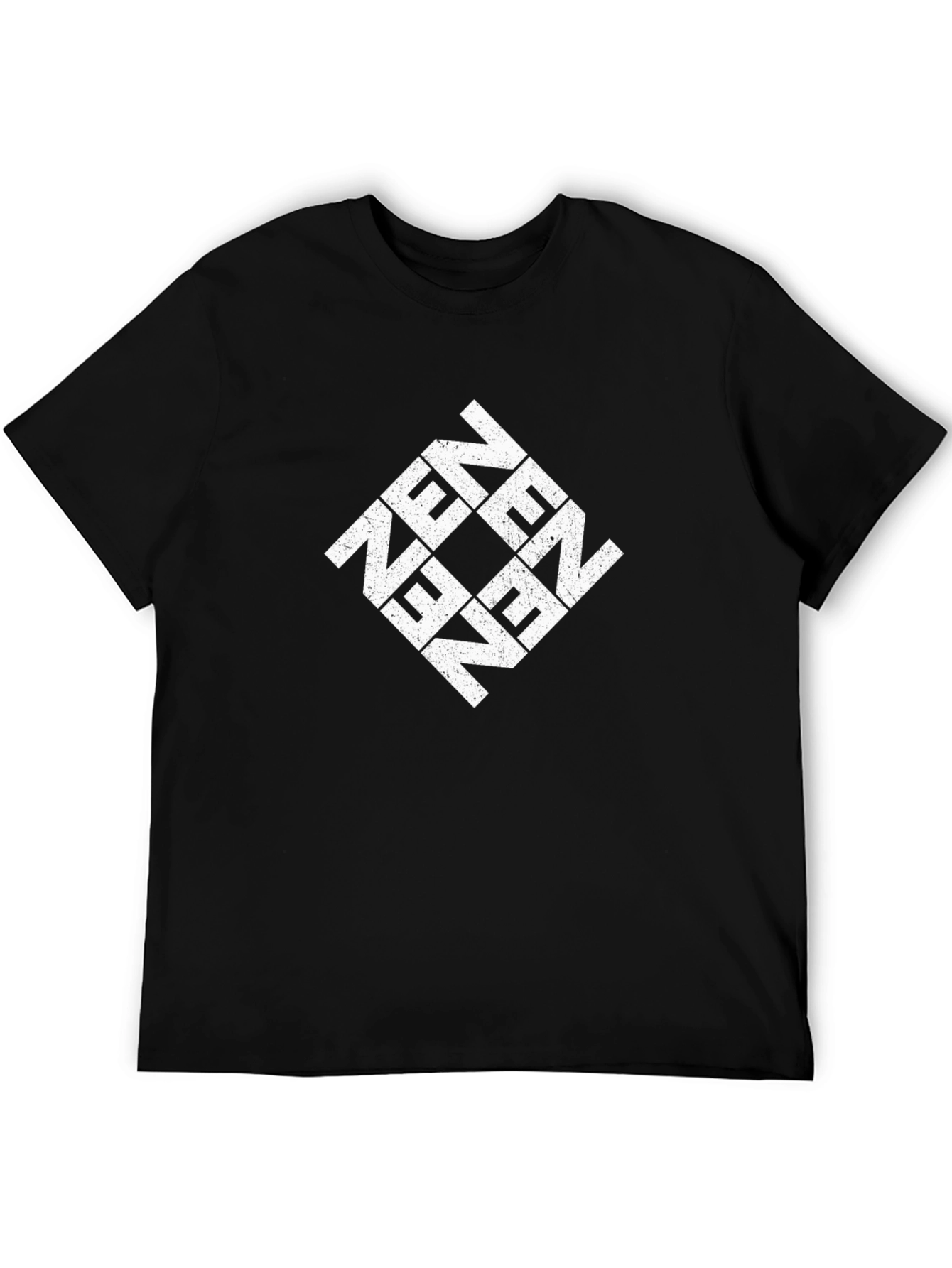 Camiseta Negra Zen para Hombre