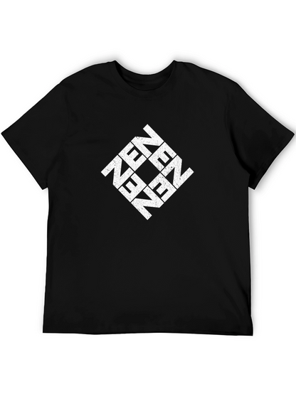 Camiseta Negra Zen para Hombre