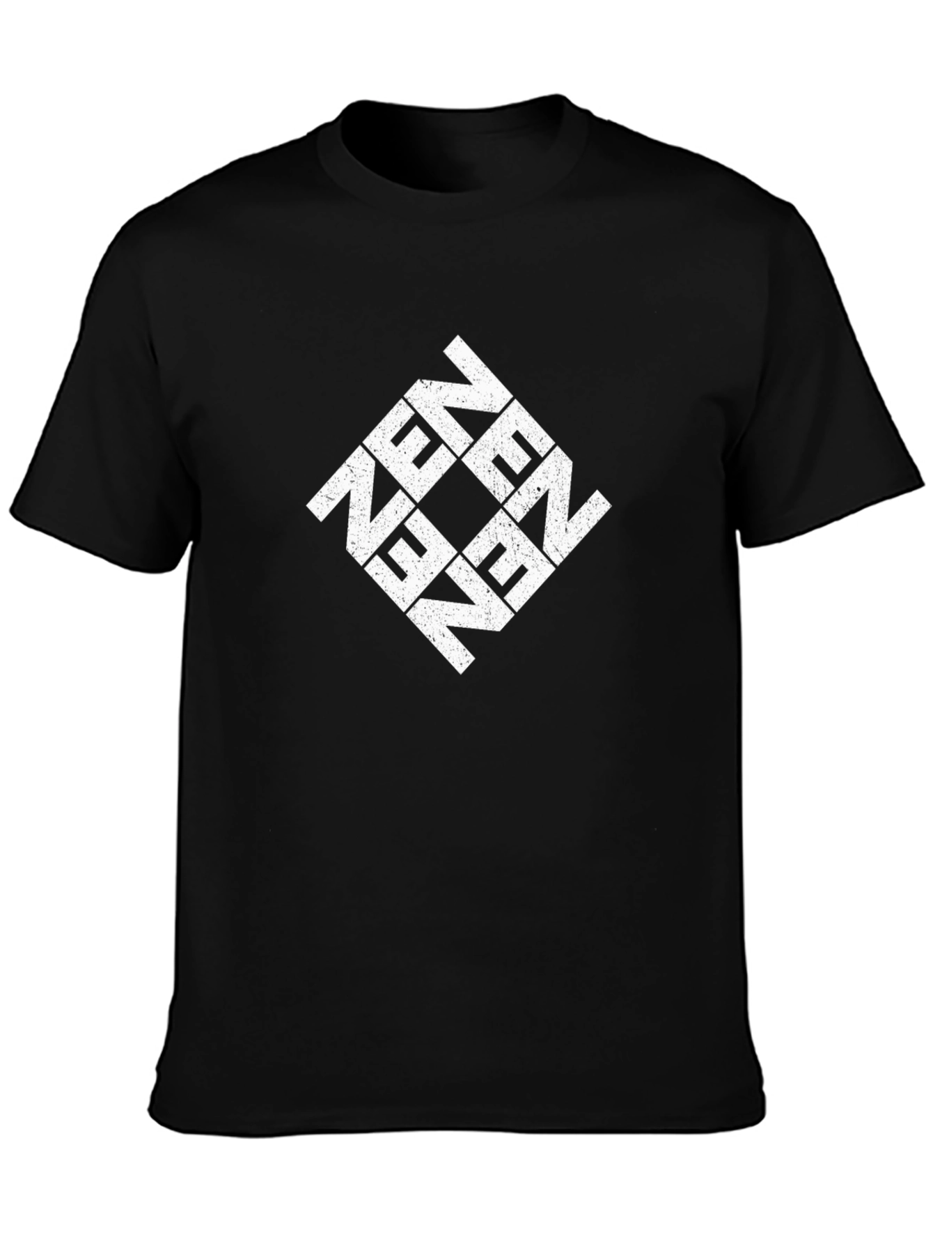 Camiseta Negra Zen para Hombre