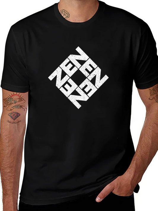 Camiseta Negra Zen para Hombre