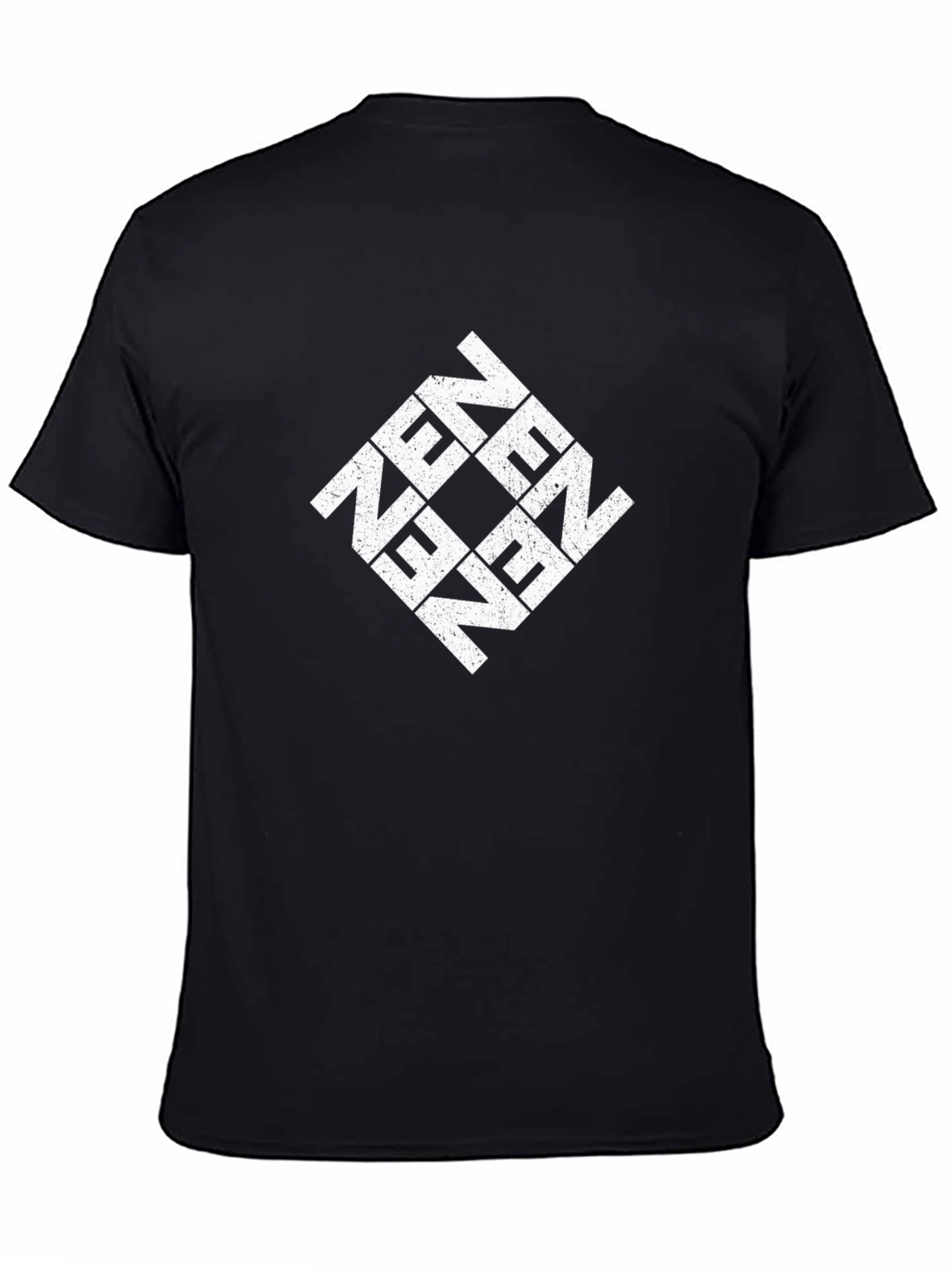 Camiseta Negra Zen para Hombre