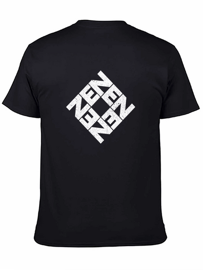 Camiseta Negra Zen para Hombre