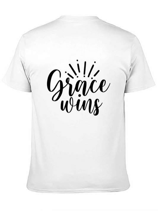 Camiseta Negra Grace Wins para Hombre