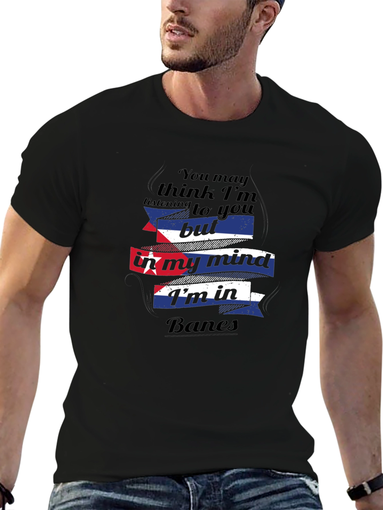 Camiseta Negra: Cuba en mi mente