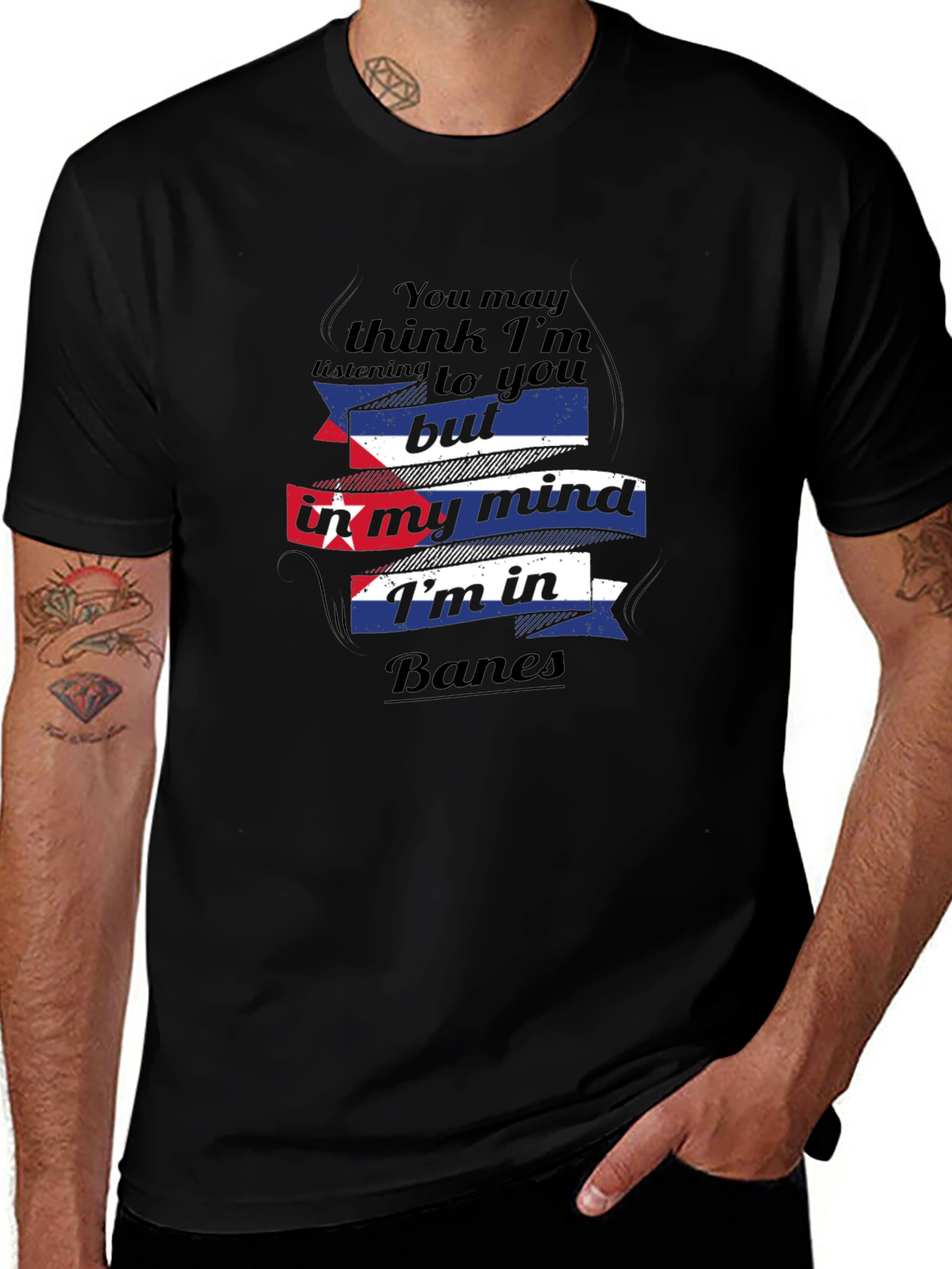 Camiseta Negra: Cuba en mi mente