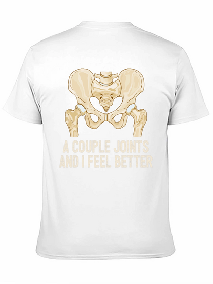 Camiseta Negra con Diseño de Pelvis y Humor