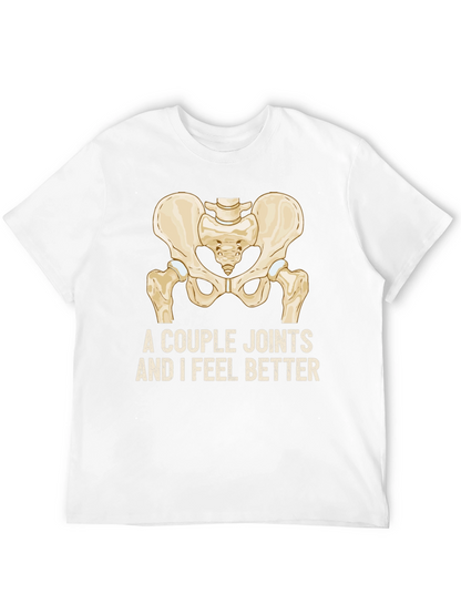 Camiseta Negra con Diseño de Pelvis y Humor