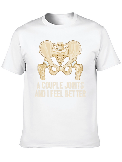 Camiseta Negra con Diseño de Pelvis y Humor