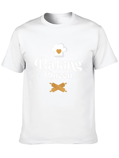Camiseta Negra Baking Queen