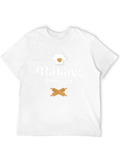 Camiseta Negra Baking Queen