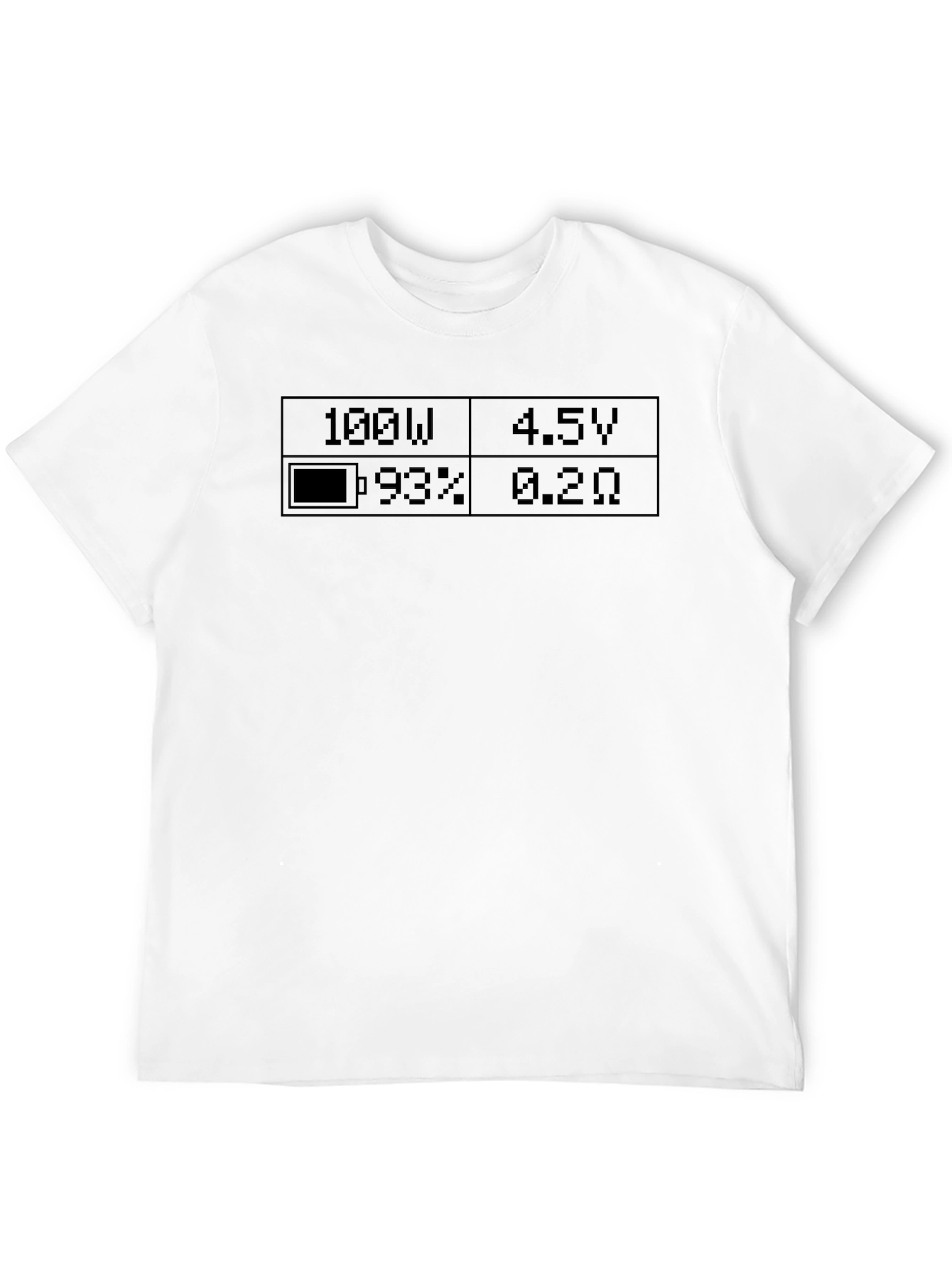 Camiseta Negra con Diseño Electrónico