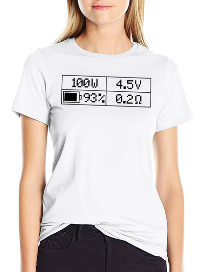 Camiseta Negra con Diseño Electrónico