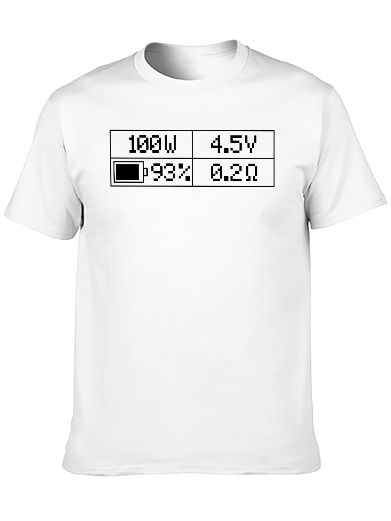 Camiseta Negra con Diseño Electrónico