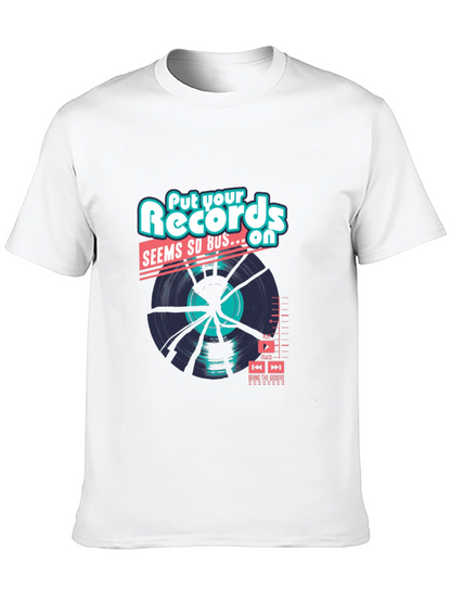 Camiseta Negra: Records Seems So Bus...On