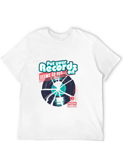 Camiseta Negra: Records Seems So Bus...On