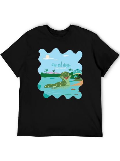 Camiseta Hombre Diseño Original Slow and Sluggy