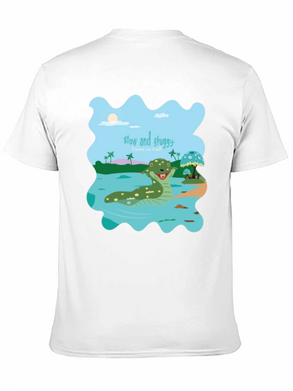 Camiseta Hombre Diseño Original Slow and Sluggy