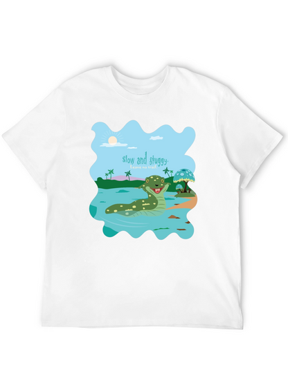 Camiseta Hombre Diseño Original Slow and Sluggy