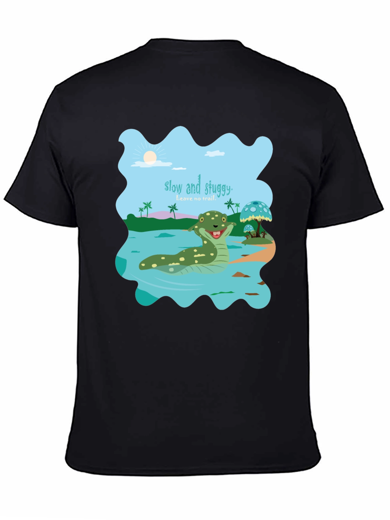 Camiseta Hombre Diseño Original Slow and Sluggy