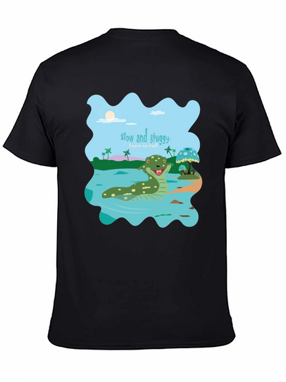 Camiseta Hombre Diseño Original Slow and Sluggy
