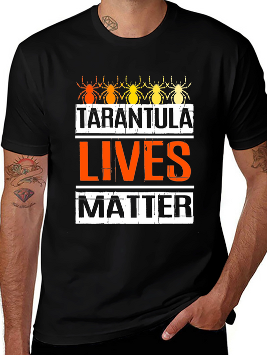 Camiseta Tarántula Lives Matter Algodón Estampada